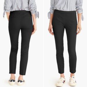 J.Crew Martie Black Bi-Stretch Cropped Pants 6
